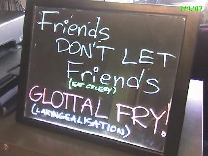 Glottal Fry